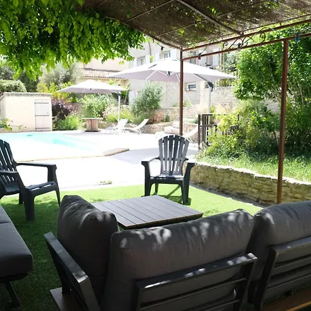 With Pool And Beautiful View In The Luberon In Pujet Sur Durance - 10 *