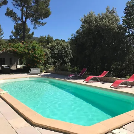 With Pool And Beautiful View In The Luberon In Pujet Sur Durance - 10 *