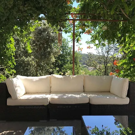 With Pool And Beautiful View In The Luberon In Pujet Sur Durance - 10